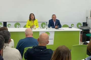 Álvaro Monzón presenta su vinculación al proyecto político de Nueva Canarias como independiente/TA.