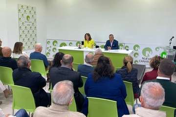 Álvaro Monzón presenta su vinculación al proyecto político de Nueva Canarias como independiente/TA.