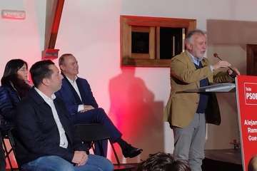 Mitin del PSOE para la presentación de Alejandro Ramos como candidato a la Alcaldía de Telde/Antonio Alí y TA.