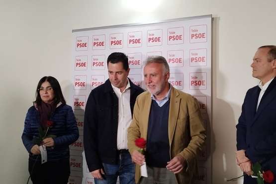 Mitin del PSOE para la presentación de Alejandro Ramos como candidato a la Alcaldía de Telde/Antonio Alí y TA.