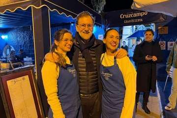 Mariano Rajoy en Salinetas/TA.