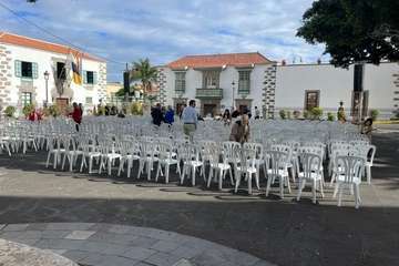 Presentación de Sergio Ramos como candidato a la Alcaldía de Telde en la plaza de San Juan/FJS Fotografía y Antonio Alí.