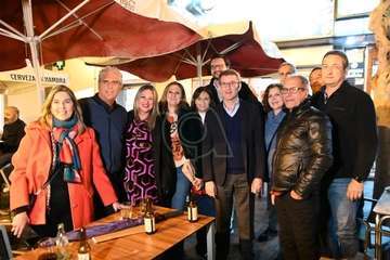 Feijóo en Los Llanos de Telde/Antonio Alí, TA y Francisco Javier Santana.