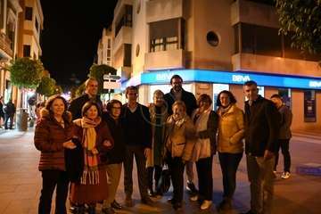 Feijóo en Los Llanos de Telde/Antonio Alí, TA y Francisco Javier Santana.