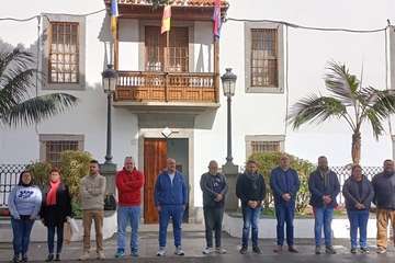 Telde se suma a las muestras de solidaridad con el pueblo ucraniano en el aniversario de la invasión rusa/TA.