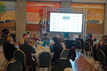 Encuentro SER Canarias con Pablo Rodríguez y María Fernández, de Coalición Canaria/Acfi Press.