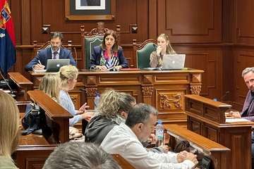 Pleno extraordinario del Ayuntamiento de Telde para aprobar exedientes de reconocimientos extrajudiciales de crédito/TA.