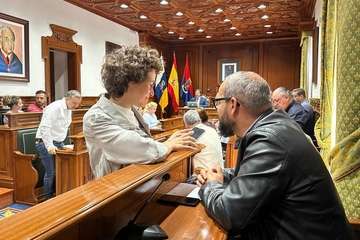 Pleno extraordinario del Ayuntamiento de Telde para aprobar exedientes de reconocimientos extrajudiciales de crédito/TA.