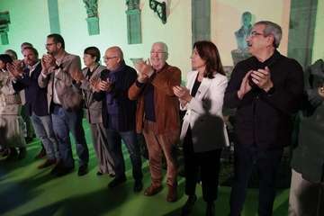Acto de presentación de la candidatura de Carmen Hernández a la Alcaldía de Telde/TA.