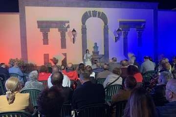 Acto de presentación de la candidatura de Carmen Hernández a la Alcaldía de Telde/TA.