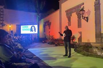Acto de presentación de la candidatura de Carmen Hernández a la Alcaldía de Telde/TA.