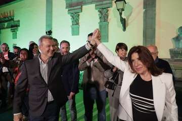 Acto de presentación de la candidatura de Carmen Hernández a la Alcaldía de Telde/TA.