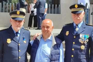 La Policía Local de Telde recibe cuatro medallas, una placa colectiva y una felicitación del Gobierno de Canarias/TA.