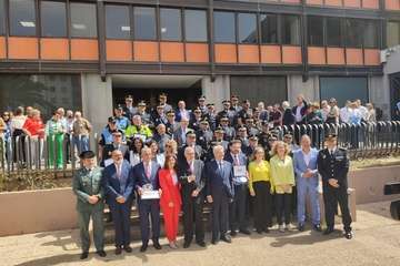 La Policía Local de Telde recibe cuatro medallas, una placa colectiva y una felicitación del Gobierno de Canarias/TA.