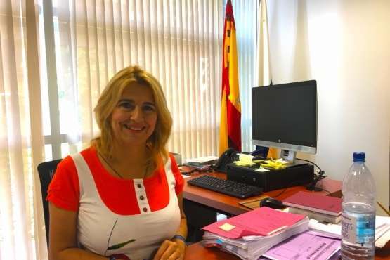 Reyes Martel, magistrada de menores (Foto TA)