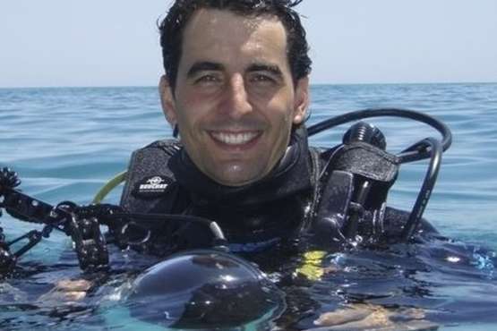  Arturo Boyra, buceador pedagógico (Foto TA)