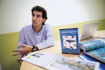  Arturo Boyra, buceador pedagógico (Foto TA)