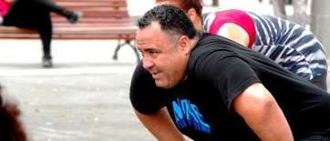 Agustín Pérez es un aficionado a la zumba (Foto TA)