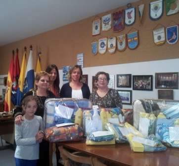 Momento de la entrega (Foto TA)