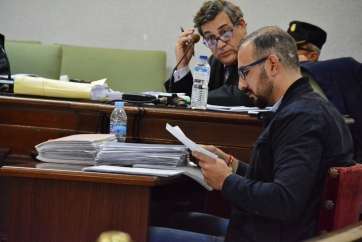 Iván Ramírez durante el juicio que se está celebrando esta semana (Acfi Press)