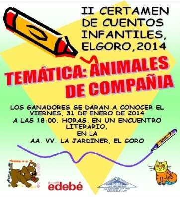 Cartel del certamen literario (TA)