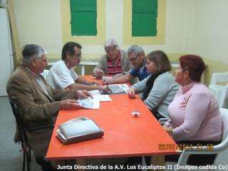 Reunión entre los integrantes de la Asociación el pasado 22 de enero (Foto TA)