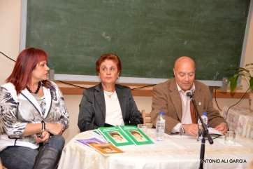 Momento de la presentación del libro (Foto Antonio Alí)