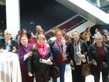 Un grupo de mayores durante el Foro (Foto Ta)