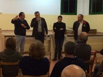 La asamblea se celebró en el local social de Lomo Magullo (Foto TA)