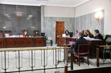 Imagen de una de la sesiones del caso (Foto Acfi Press)