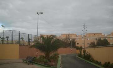 Nueva luminaria en Las Remudas (Foto TA)