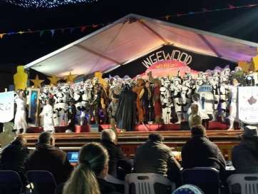 Actuación de la murga teldense en el Carnaval de Ingenio de este año (Foto TA)