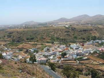 Vista aérea del barrio de Valle de los Nueve (Foto TA)