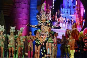 Neftalí Betancor, drag Ácrux (Foto TA)