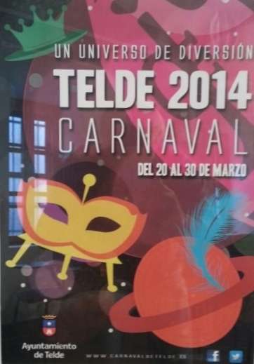 Cartel del Carnaval de Telde 2014 (TA)
