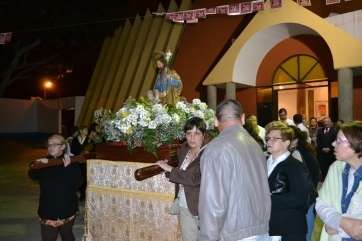 Imagen de archivo de la procesión de San José de Las Longueras (Foto TA)