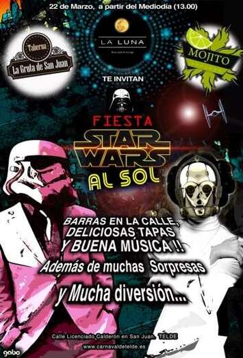 Cartel del evento de Carnaval que tendrá lugar este sábado (Foto TA)