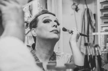 Elva García, transformista (Foto TA)