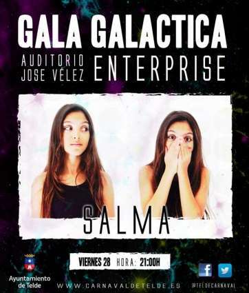 Cartel de la participación de Salma (Foto TA)