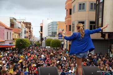 La cantante Oneida Rodríguez (Foto Antonio Alí)