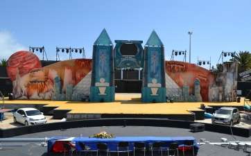 Escenario del Carnaval de Telde (Foto Daniel Ojeda)