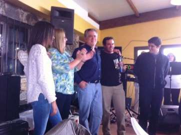 Momento de la fiesta (Foto TA)