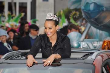 Suna Emboirik el pasado domingo durante el Entierro de la Sardina (Foto Isabel Quintana)