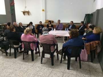 Encuentro con los colectivos del Distrito de Medianías (Foto TA)
