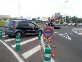Imagen de archivo de un control de la Policía Local de Telde (Foto TA)