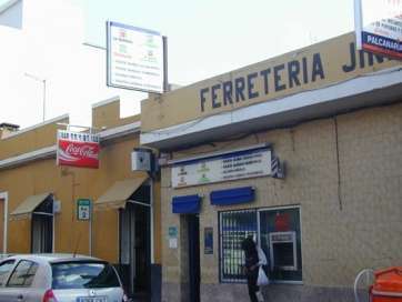 Despacho de lo Lotería donde se selló el boleto (Foto TA)