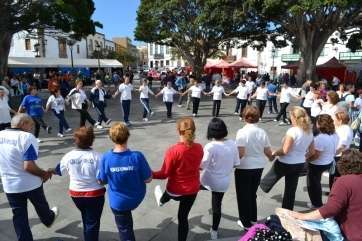 Una de las actividades celebradas en la pasada edición de la Feria de la Salud (Foto TA)