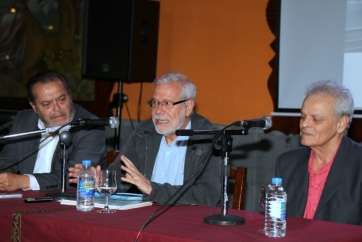 Momento del acto de esta noche en El Casino de Telde (Foto Jesús Ruiz Mesa)