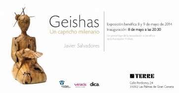 Cartel de la exposición benéfica (Foto TA)