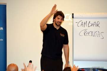 Uno de los ponentes de la charla (Foto Antonio Alí)